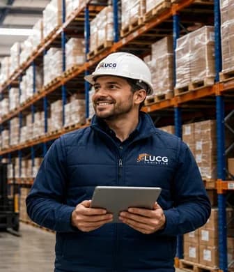 Integrante del equipo LUCG en bodega